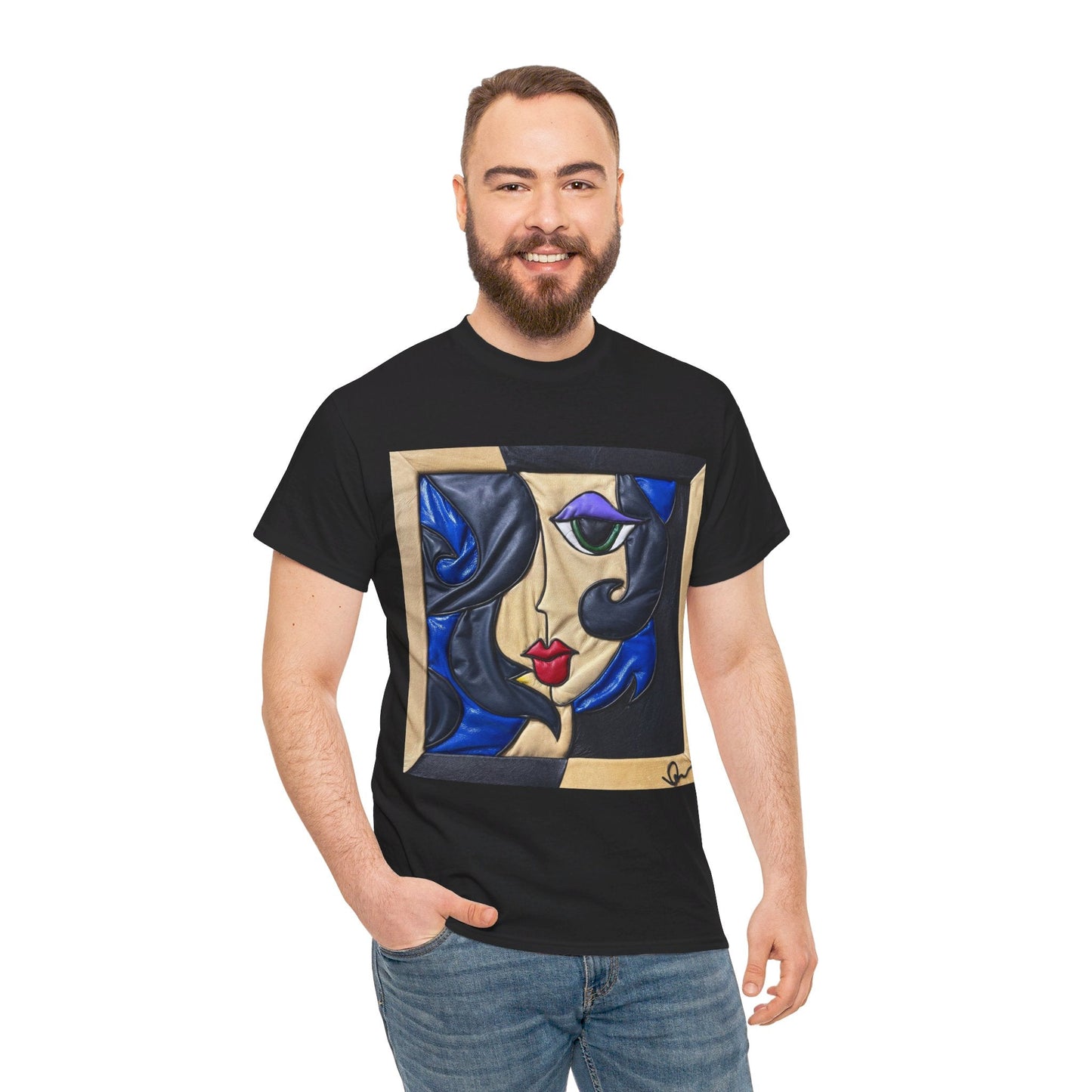 "Midnight Romance" Artistry in Threads Series T-Shirt | September 2024 Collection - Printify - Art Box Gallery