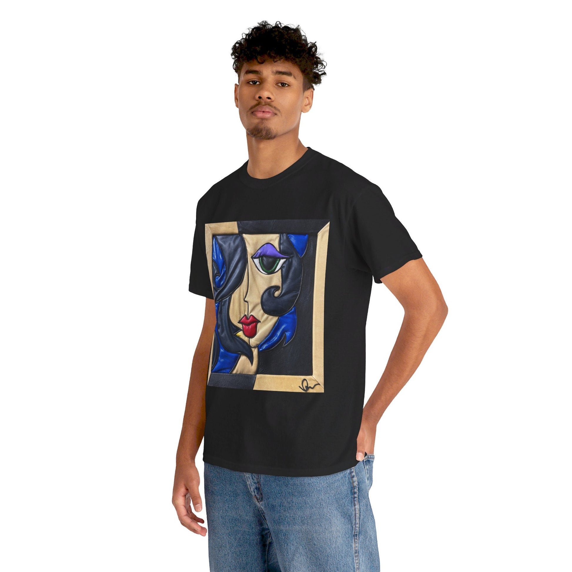 "Midnight Romance" Artistry in Threads Series T-Shirt | September 2024 Collection - Printify - Art Box Gallery