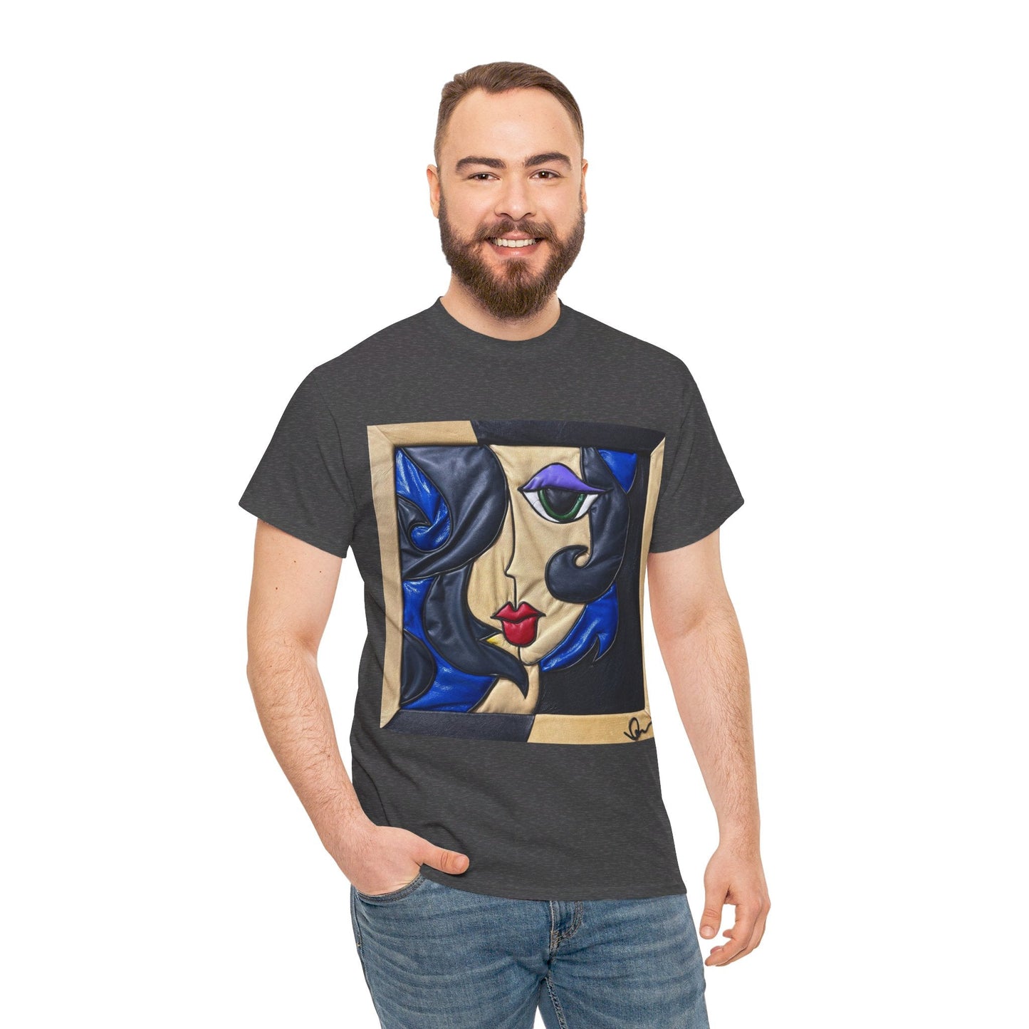 "Midnight Romance" Artistry in Threads Series T-Shirt | September 2024 Collection - Printify - Art Box Gallery