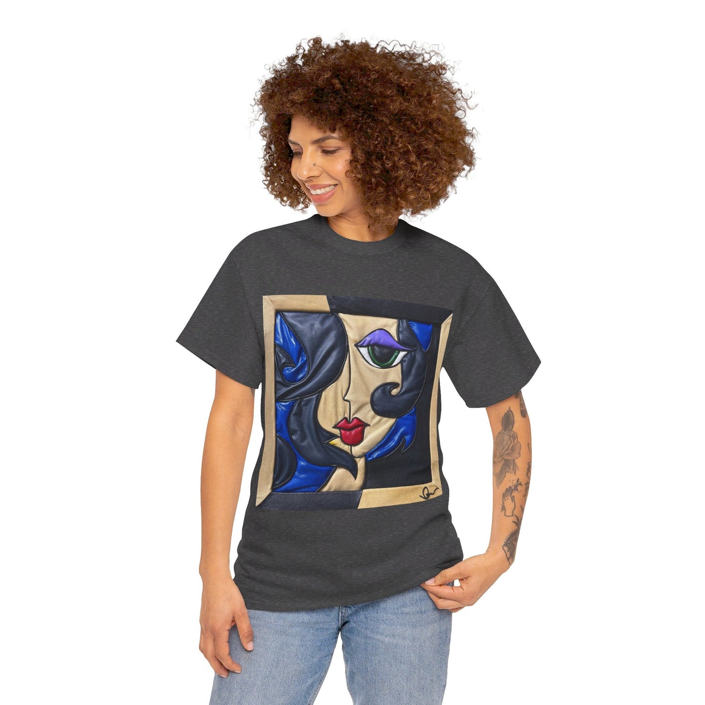 "Midnight Romance" Artistry in Threads Series T-Shirt | September 2024 Collection - Printify - Art Box Gallery