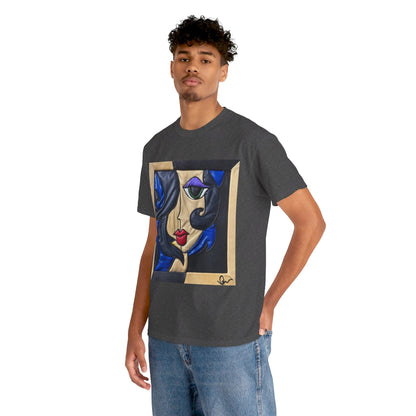 "Midnight Romance" Artistry in Threads Series T-Shirt | September 2024 Collection - Printify - Art Box Gallery