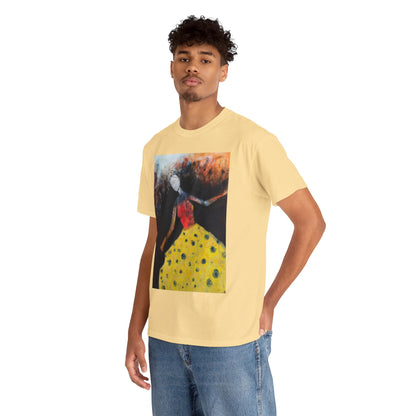 "The Dancer" Artistry in Threads Series T-Shirt | April 2024 Collection - Printify - Art Box Gallery